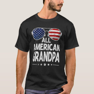 Camiseta Los hombres retro la familia del día de los padres