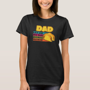 Camiseta Los Hombres Retro Papá Nos Dejó Taco, ¿cuánto roca