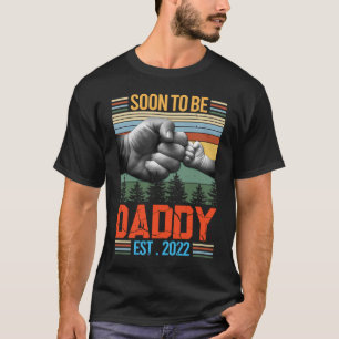 Camiseta Los Hombres Retro Pronto Serán Papi Este 2022 Prim