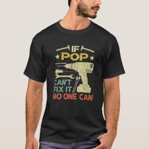Camiseta Los hombres retro si el pop no puede arreglarlo, n