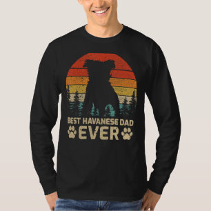 Camiseta Los hombres retro vintage mejor padre hayanés