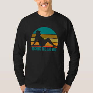 Camiseta Los Hombres Rocían El Chiste De Papá Padre De La H