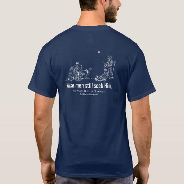 Camiseta Los hombres sabios todavía lo buscan (Reverso)