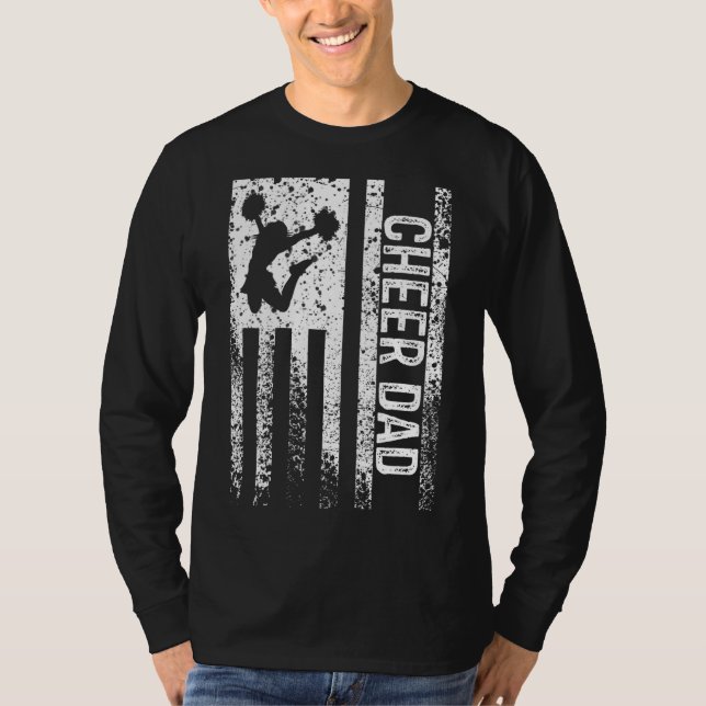 Camiseta Los hombres saludan a papá, padre de la bandera no (Anverso)