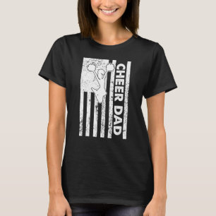 Camiseta Los hombres saludan a papá, padre de la bandera no