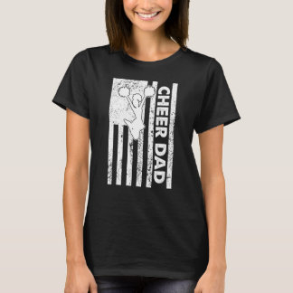 Camiseta Los hombres saludan a papá, padre de la bandera no