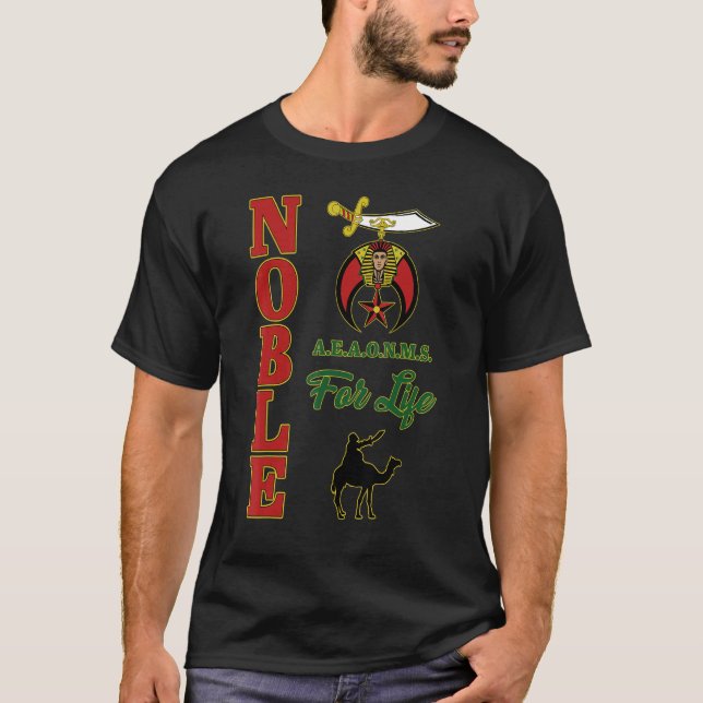 Camiseta Los Hombres Se Encogen Nobles Por La Vida Mystic S (Anverso)