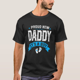 Camiseta Los hombres se enorgullecen de que nuevo papá es u