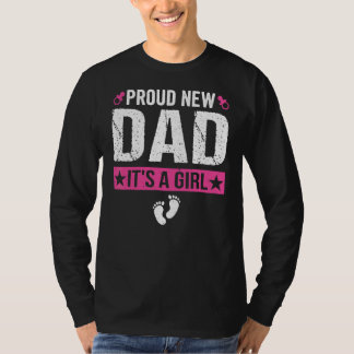 Camiseta Los hombres se enorgullecen de ser un nuevo padre