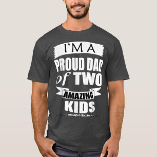 Camiseta Los Hombres Se Escaparon Orgullosos De Dos Niñas A