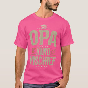 Camiseta Los hombres se oponen al Rey de la travesura para 
