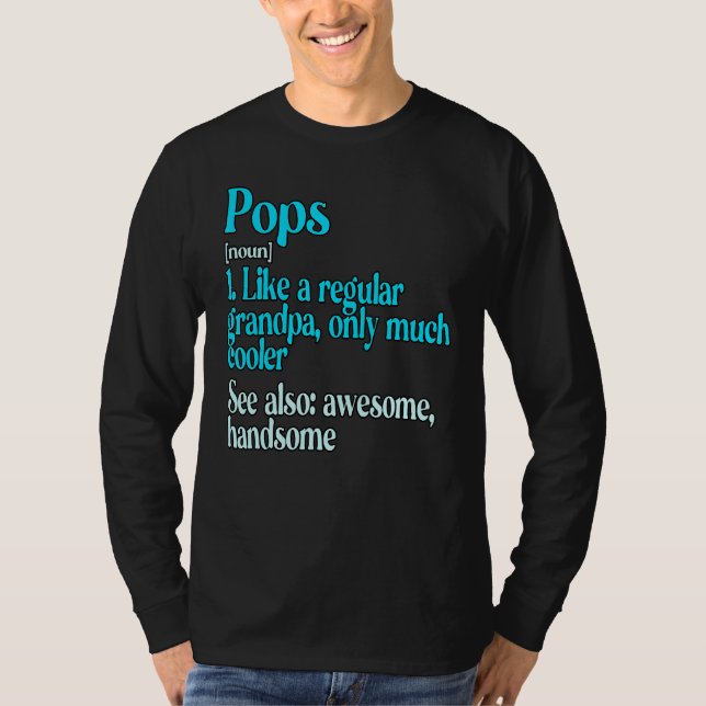 Camiseta Los Hombres Se Parecen A Un Abuelo Regular Sólo Mu (Anverso)