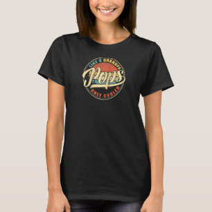Camiseta Los Hombres Se Parecen A Un Abuelo Sólo Retro De V