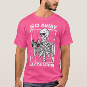 Camiseta Los hombres se van, estoy contando un divertido am