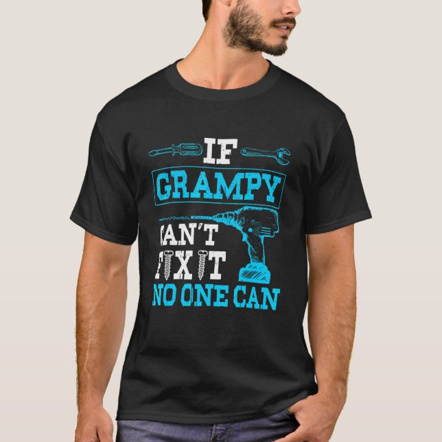 Camiseta Los Hombres Si La Grampía No Puede Arreglarla, Nad (Anverso)