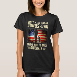 Camiseta Los Hombres Sólo Un Bono Regular Papá Tratando De