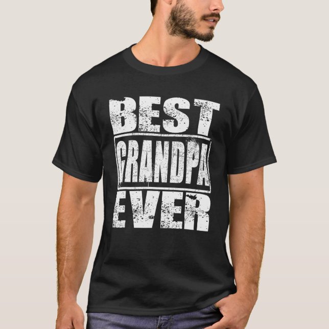 Camiseta Los hombres son el mejor abuelo de la historia (Anverso)