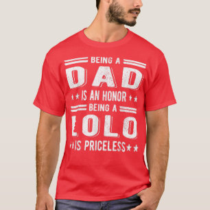 Camiseta Los hombres son el mejor abuelo de Lolo