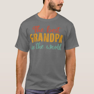 Camiseta Los hombres son el mejor abuelo del mundo en el Dí