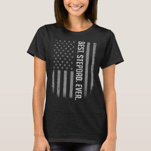 Camiseta Los hombres son el mejor padrastro de la bandera e