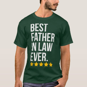 Camiseta Los hombres son el mejor padre en la ley, la famil