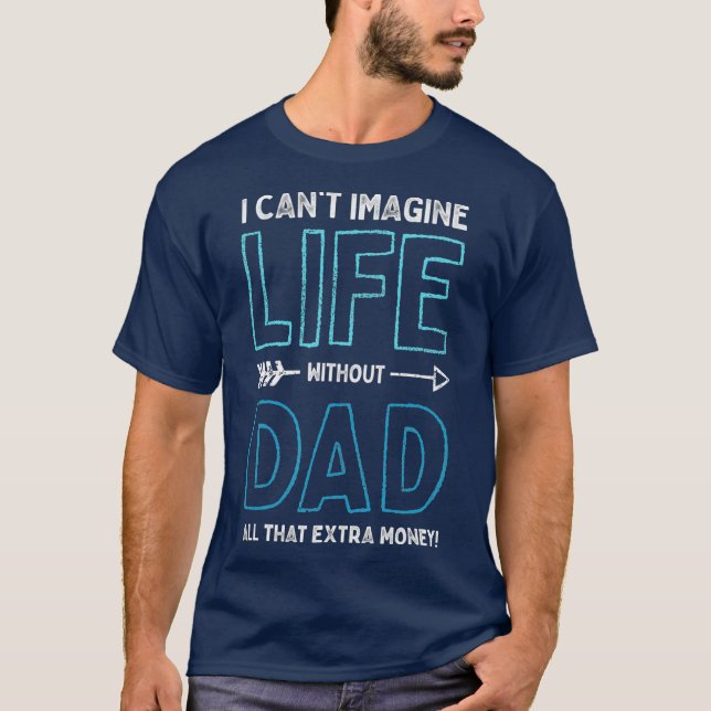 Camiseta Los hombres son la nueva primera vez que un papá e (Anverso)