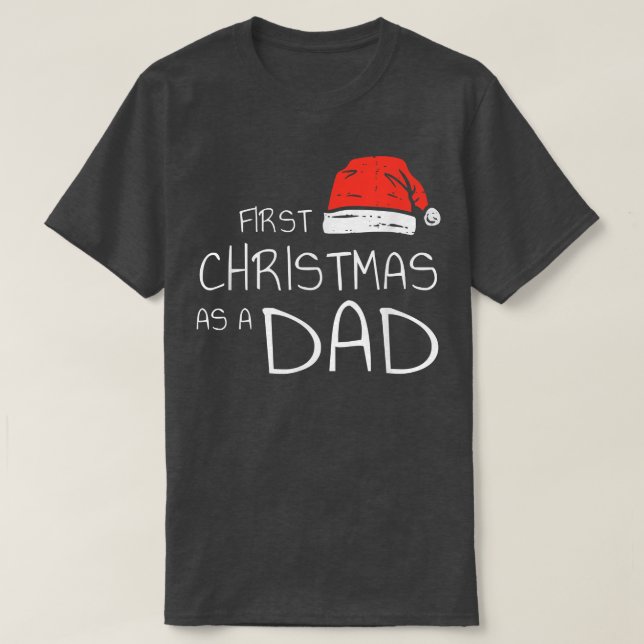 Camiseta Los hombres son la primera Navidad de Papá Noel (Diseño del anverso)