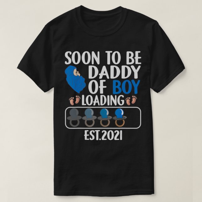 Camiseta Los Hombres Son La Primera Vez Que El Padre Del Ni (Diseño del anverso)