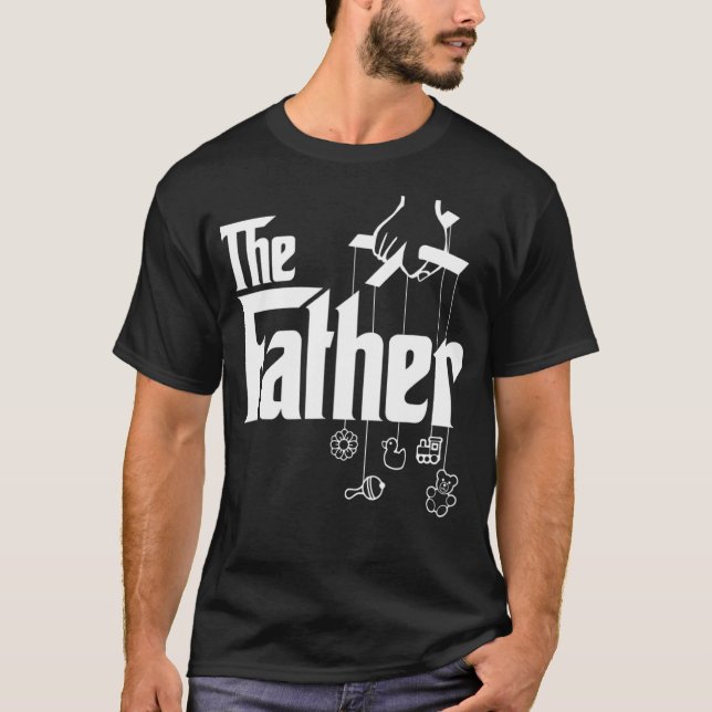 Camiseta Los hombres son la primera vez que el padre es un  (Anverso)