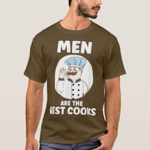 Camiseta Los Hombres Son Los Mejores Cocineros Cocina Cocin