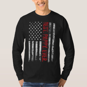 Camiseta Los hombres son los mejores papas de la bandera es