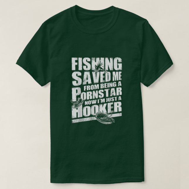 Camiseta Los hombres son sólo una pescadería divertida para (Diseño del anverso)