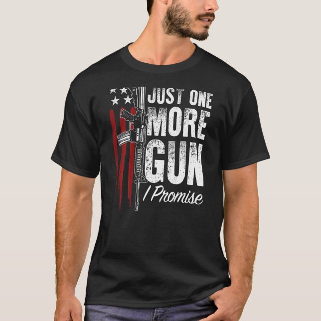 Camiseta Los hombres son sólo una pistola más, prometo dere (Anverso)