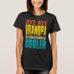 Camiseta Los hombres son un abuelo como un abuelo común per