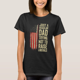 Camiseta Los Hombres Son Un Padre Común Que Intenta No Leva