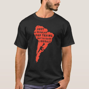 Camiseta Los Hombres Son Un Padre Común Que Intenta No Leva