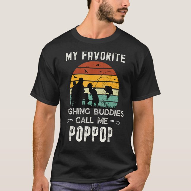 Camiseta Los Hombres Sorprenden A Mis Amigos Pescadores Fav (Anverso)