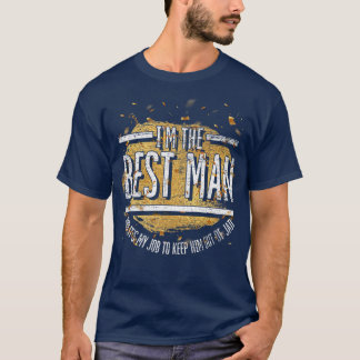 Camiseta Los Hombres Soy El Mejor Hombre Boda Groom Hombres