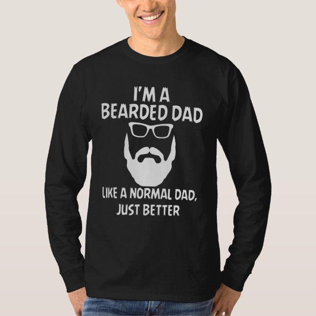 Camiseta Los Hombres Soy Un Padre Con Cabeza Como El Papá N (Anverso)