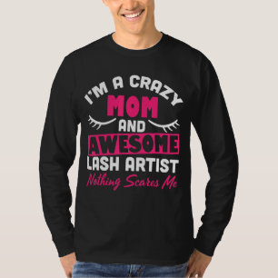 Camiseta Los Hombres Soy Una Mamá Loca Y Un Artista De Basu