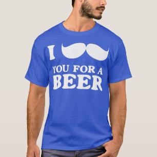 Camiseta Los hombres te doy un bigote por una cerveza