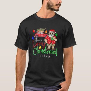 Camiseta Los Hombres Tienen A Navidades Larry Una Festivida