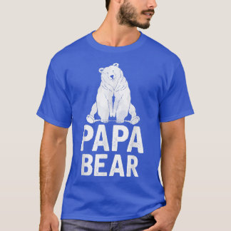 Camiseta Los hombres tienen a su familia papá papá papá pap