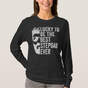 Camiseta Los Hombres Tienen Suerte De Ser El Mejor Padrastr