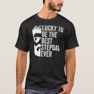 Camiseta Los Hombres Tienen Suerte De Ser El Mejor Padrastr