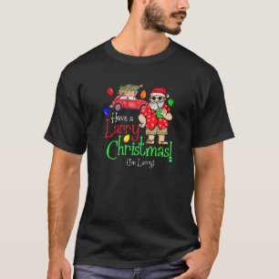Camiseta Los Hombres Tienen Un Navidad De Larry En Vacacion