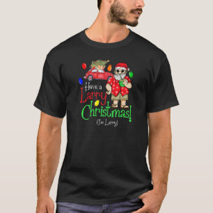 Camiseta Los Hombres Tienen Un Navidad De Larry En Vacacion