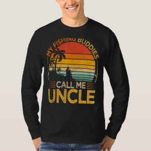 Camiseta Los hombres vintage a mis compañeros de pesca llam