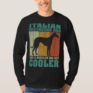Camiseta Los Hombres Vintage A Un Padre Italiano Greyhound 