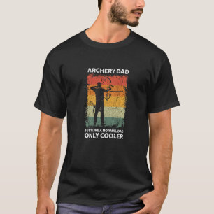 Camiseta Los Hombres Vintage Arquero A Papá Solo Como Un Pa